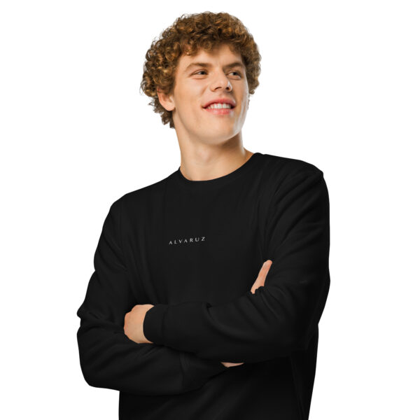 ALVARUZ—CONNOISSEUR’S, premium unisex sweatshirt, embroided logo.