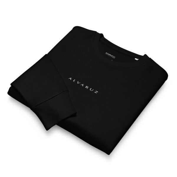 ALVARUZ—CONNOISSEUR’S, premium unisex sweatshirt, embroided logo.