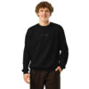 ALVARUZ—CONNOISSEUR’S, premium unisex sweatshirt, embroided logo.