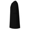 CLEAN-BLACK Semi-Heavy T-shirt, unisex, logo-free, featuring a discreet inscription