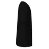 CLEAN-BLACK Semi-Heavy T-shirt, unisex, logo-free, featuring a discreet inscription