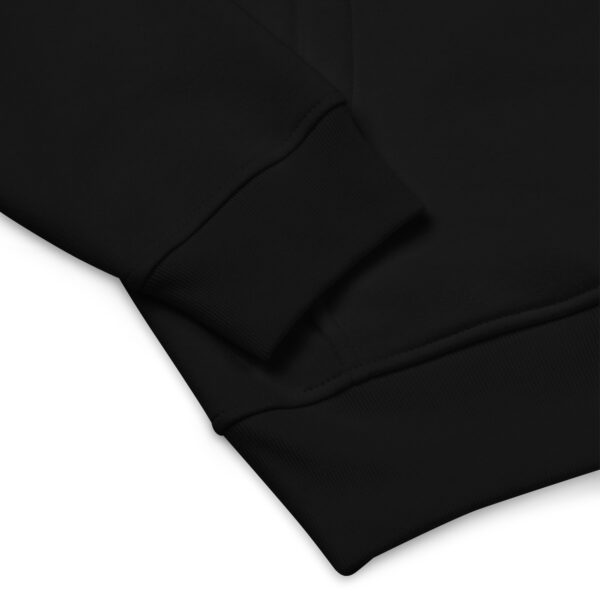 premium-eco-hoodie-black-product-details-2-6882b8683fa62.jpg ULTRA—EDGE sweatshirt, unisex, ultra-soft texture, with hood and medium-sized logo