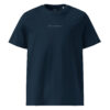 ALVARUZ—SUPREMACY Navy Blue unisex T-shirt, unisex style with a regular fit