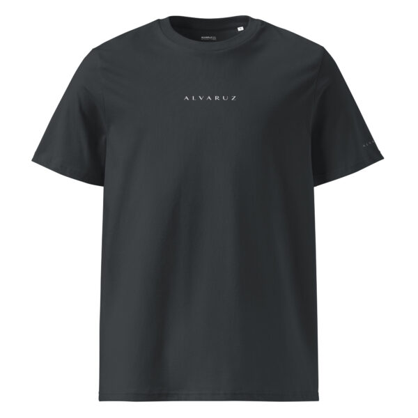 unisex-organic-ribbed-neck-t-shirt-india-ink-grey-front-6882e7485ab08.jpg ALVARUZ—SUPREMACY Grey, unisex T-shirt, unisex style with a regular fit.