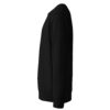 ALVARUZ—EXCLUSIVE sweatshirt in black, unisex, comfortable and elegant, featuring a stylized minimalist logo