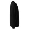 ALVARUZ—EXCLUSIVE sweatshirt in black, unisex, comfortable and elegant, featuring a stylized minimalist logo