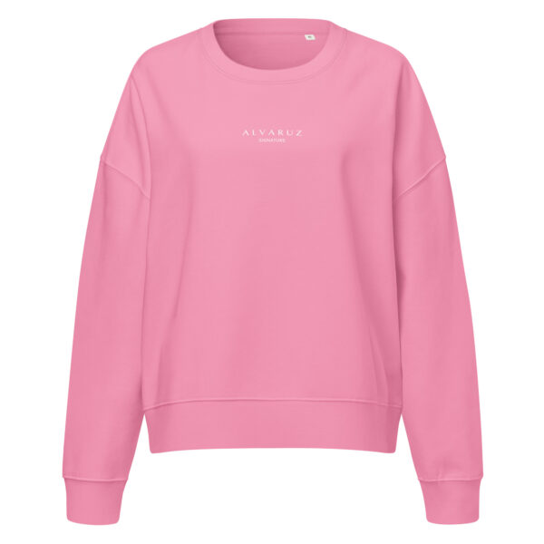 womens-organic-crew-neck-sweatshirt-bubble-pink-front-6881648ed3310.jpg Women’s SIGNATURE High-Cut crew neck sweatshirt